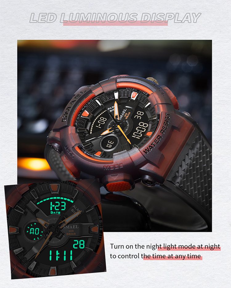 SMAEL 8006 watch details