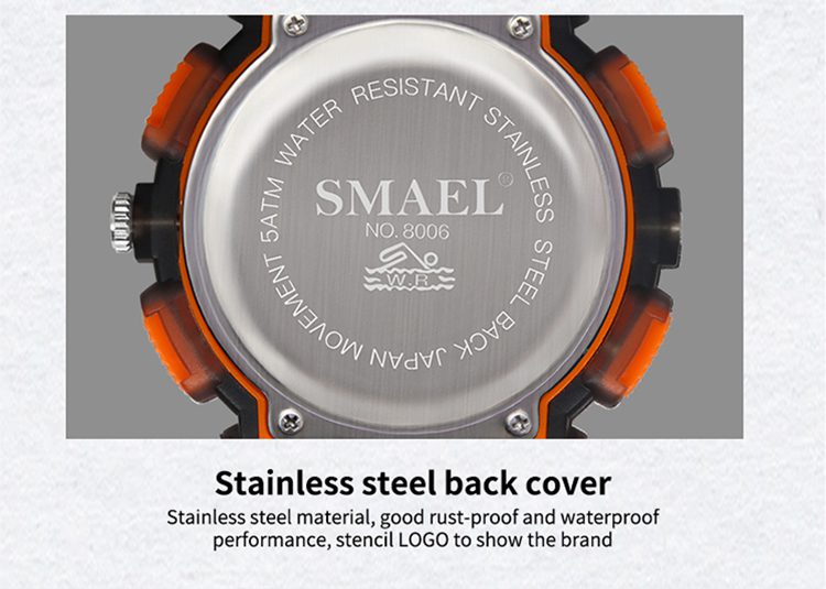 SMAEL 8006 watch details