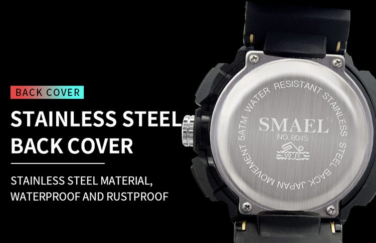 SMAEL 8045 watch details