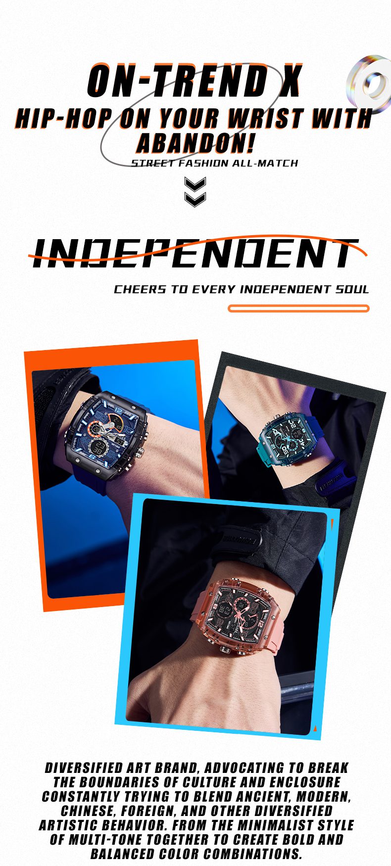 Design Concept of the SMAEL 8109 Watch