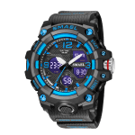 SMAEl 8008 watch Black Blue