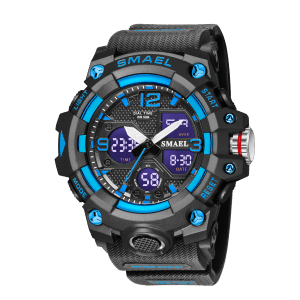 SMAEl 8008 watch Black Blue