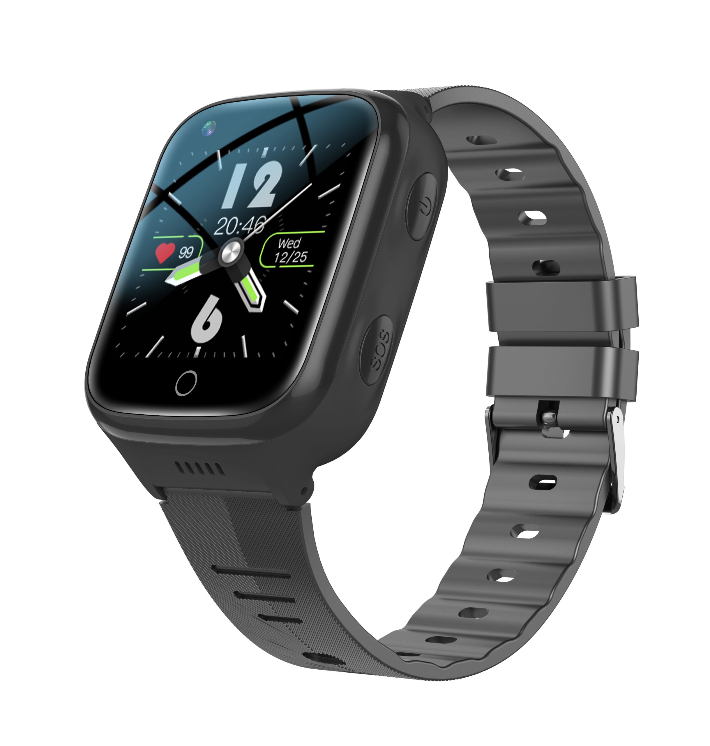 4G Senior Smart Watch with GPS, Heart Rate & 1000mAh Long Battery - Image 3