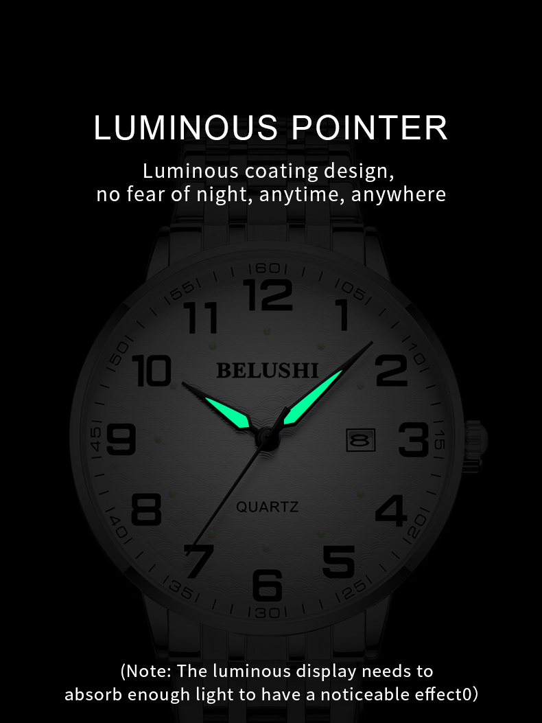 Luminous Hands – See the Time at Night